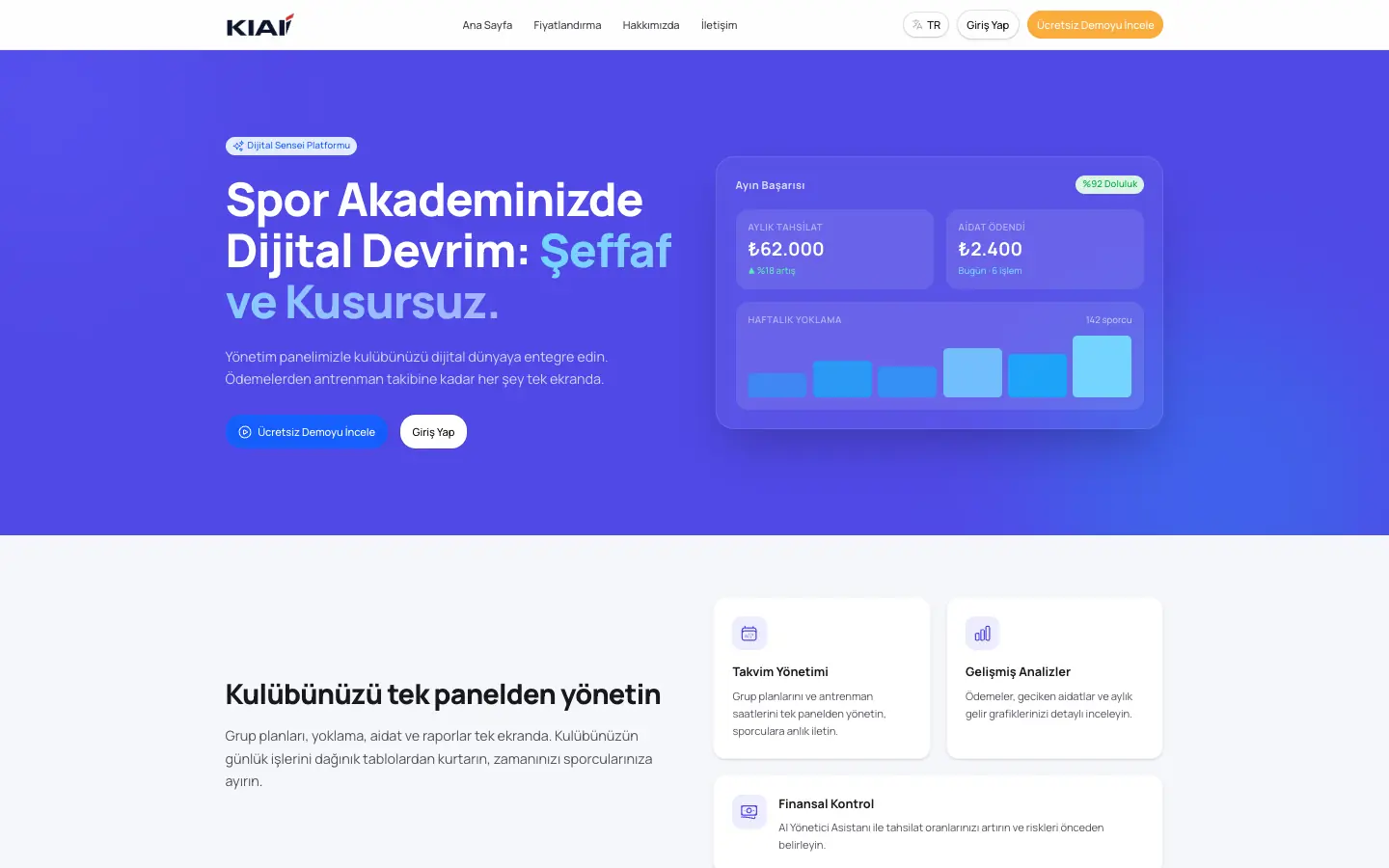 Kiai web sitesi